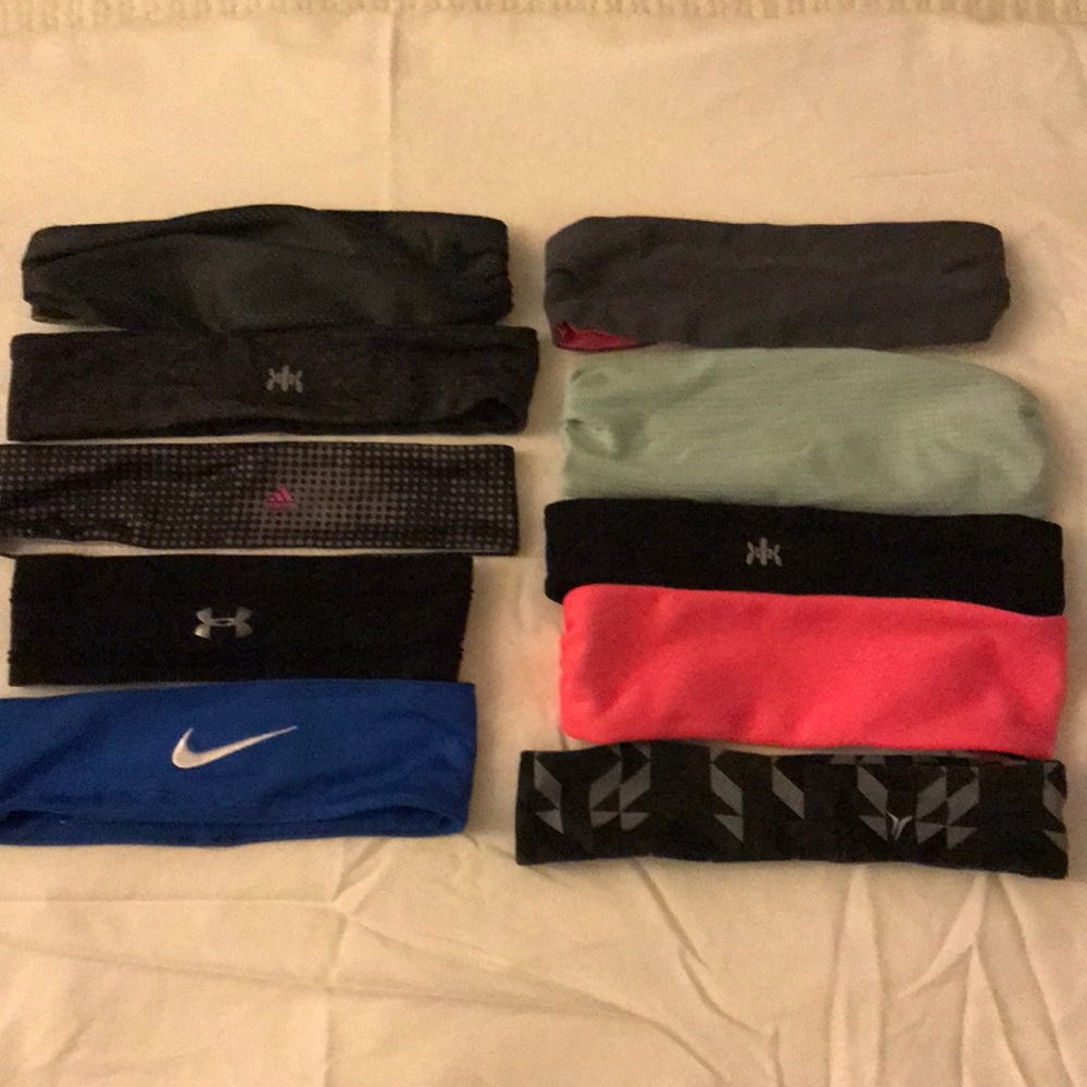 Assorted Athletic Headbands, OS, EC